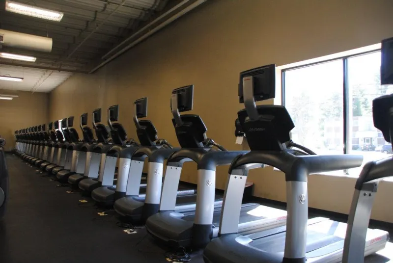 Cardio line at Answer Is Fitness